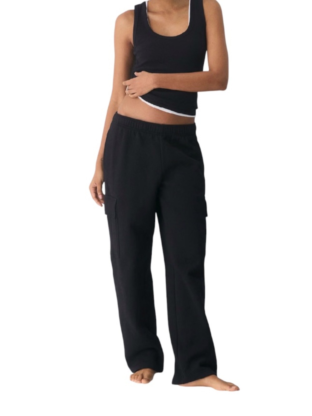 ARITZIA MEGA FIT Sweatfleece Cargo Sweatpants XS🖤
